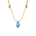 &Livy Aqua Hyevibe Crystal Necklace - The Cottage