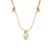 &Livy Green Luminous Hyevibe Crystal Necklace - The Cottage