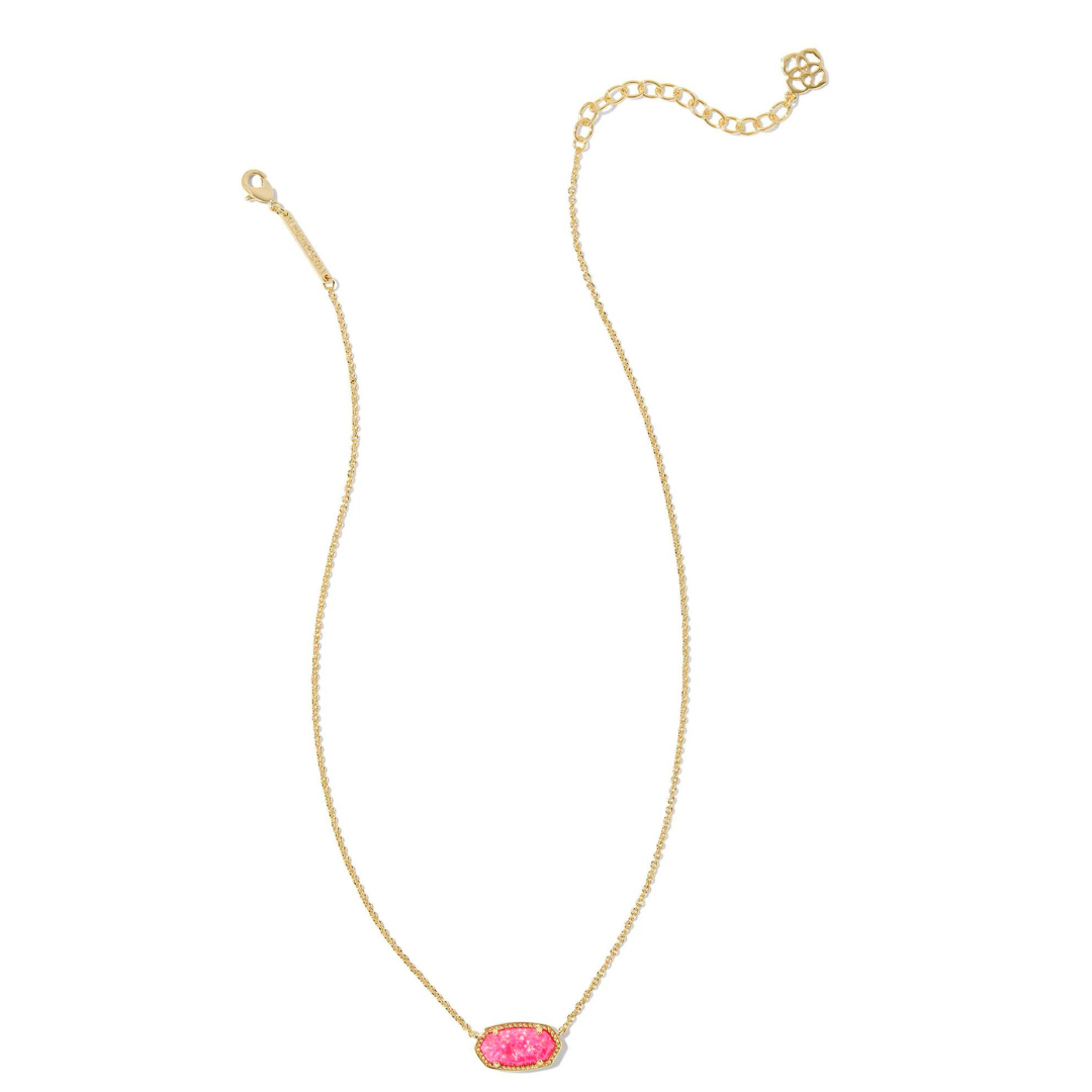 Kendra Scott Elisa Opal Necklace - Gold