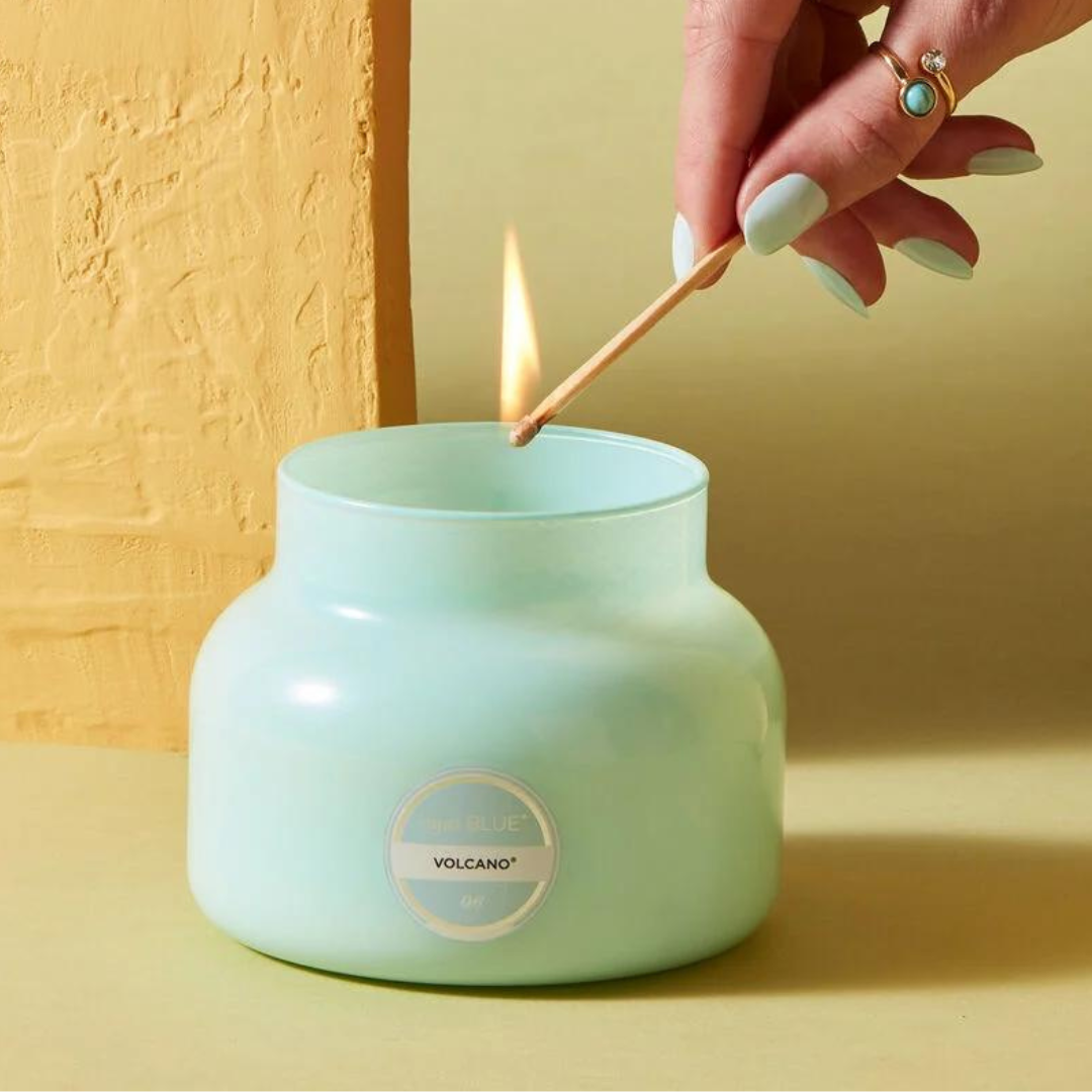 Capri Blue Aqua Signature Jar Candle - Volcano - The Cottage