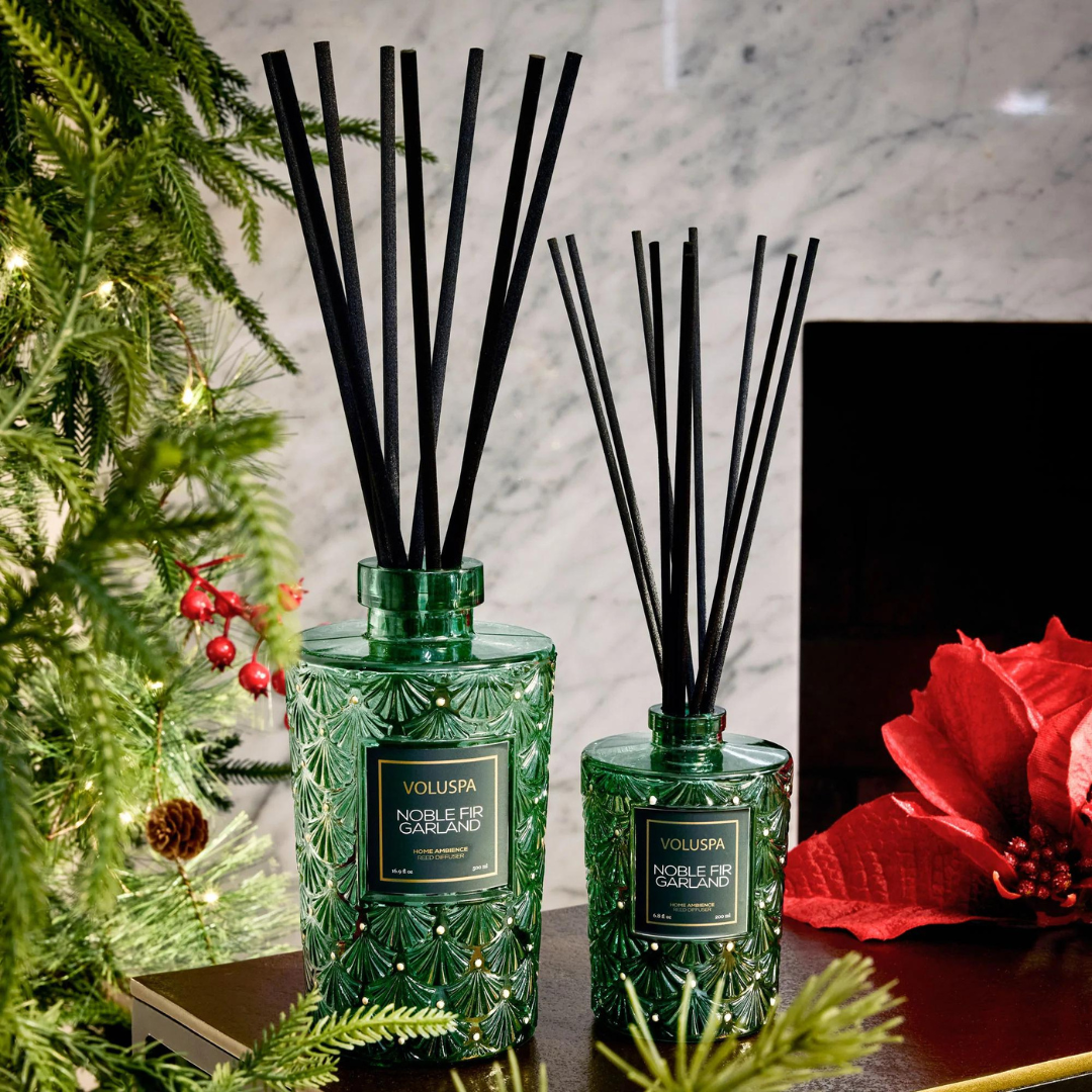 Voluspa Noble Fir Garland Reed Diffuser