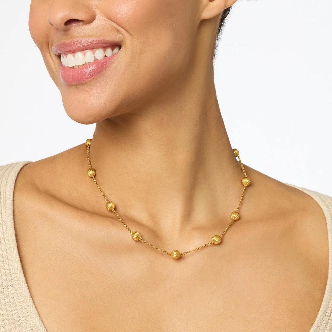 Julie Vos Cirque Delicate Station Necklace