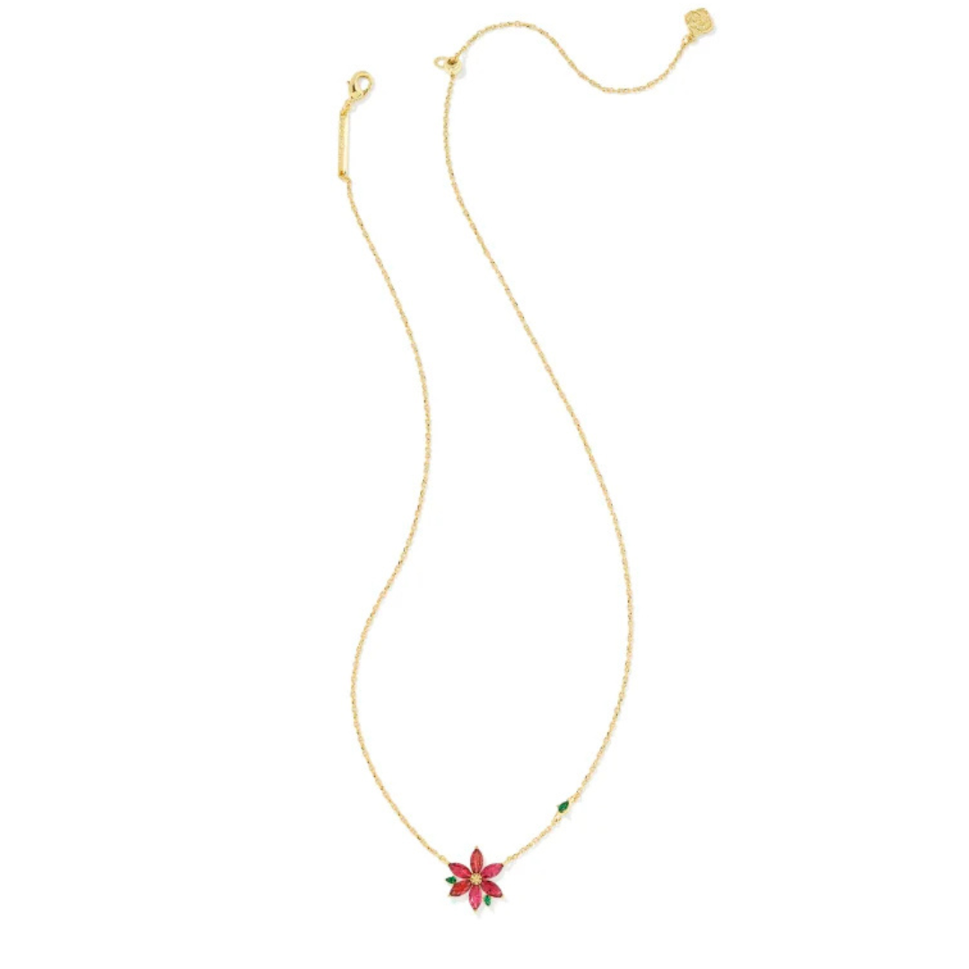 Kendra Scott Poinsettia Short Pendant Necklace