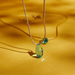 &Livy Aqua Hyevibe Crystal Necklace - The Cottage