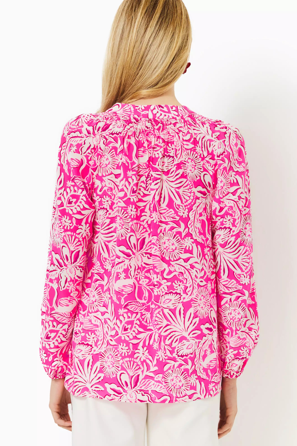 Lilly Pulitzer Elsa Top -  Absolutely Flamazing