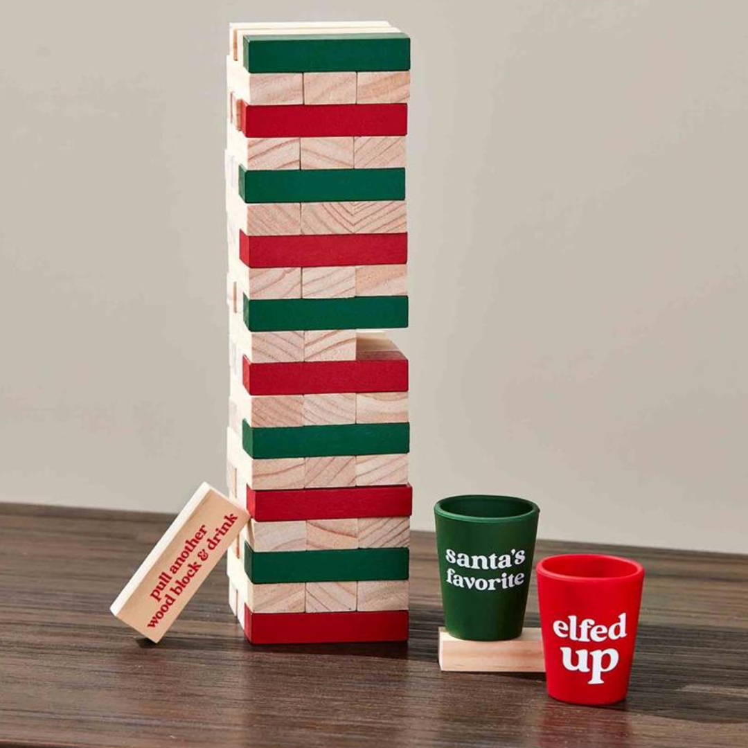 Mud Pie Christmas Stacking Block Game