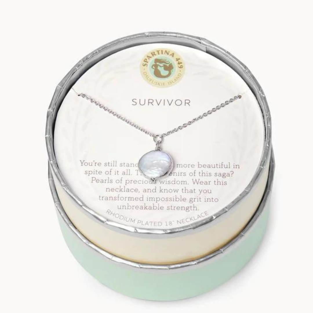 Spartina Sea La Vie Pearl Survivor Necklace - The Cottage