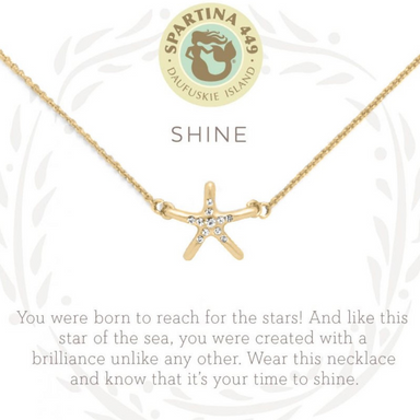 Spartina Sea La Vie Shine Starfish Necklace - The Cottage