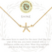 Spartina Sea La Vie Shine Starfish Necklace - The Cottage