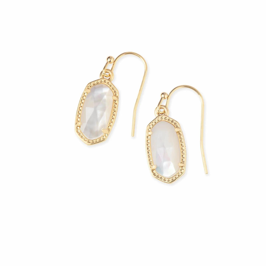 Kendra Scott Lee Earrings - Rhodium - The Cottage