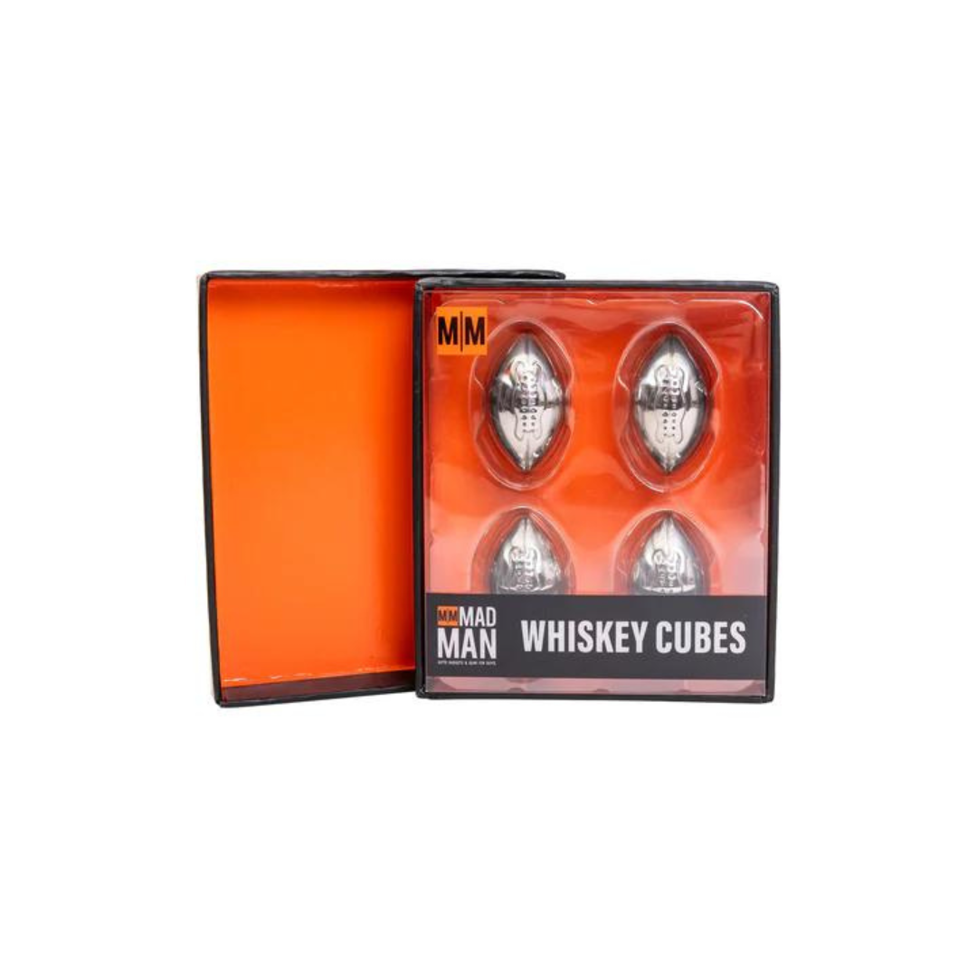 Mad Man Football Whiskey Cubes