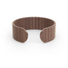 &Livy Metalysic Mesh 8mm Adjustable Ring - Rose Gold - The Cottage