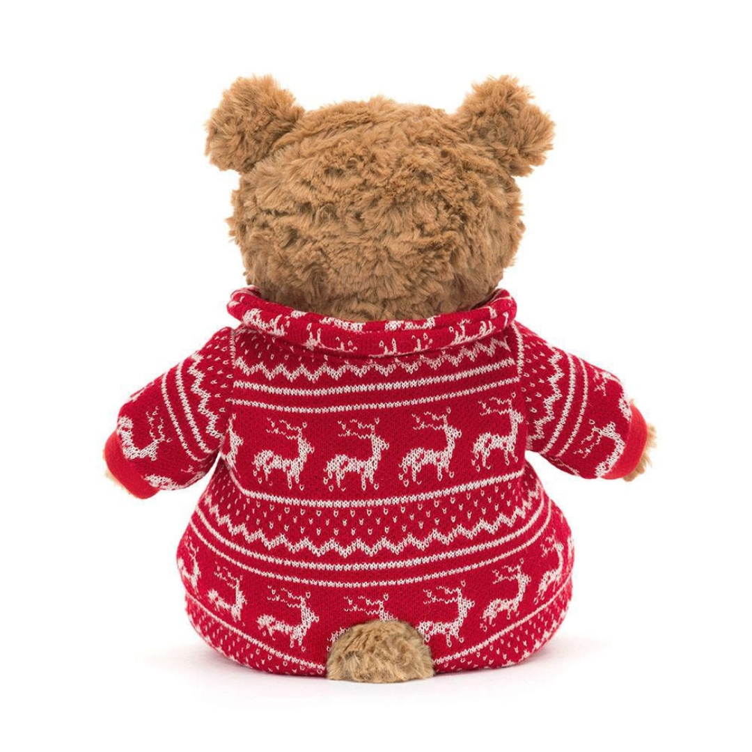 Jellycat Bartholomew Bear Winter Pajamas