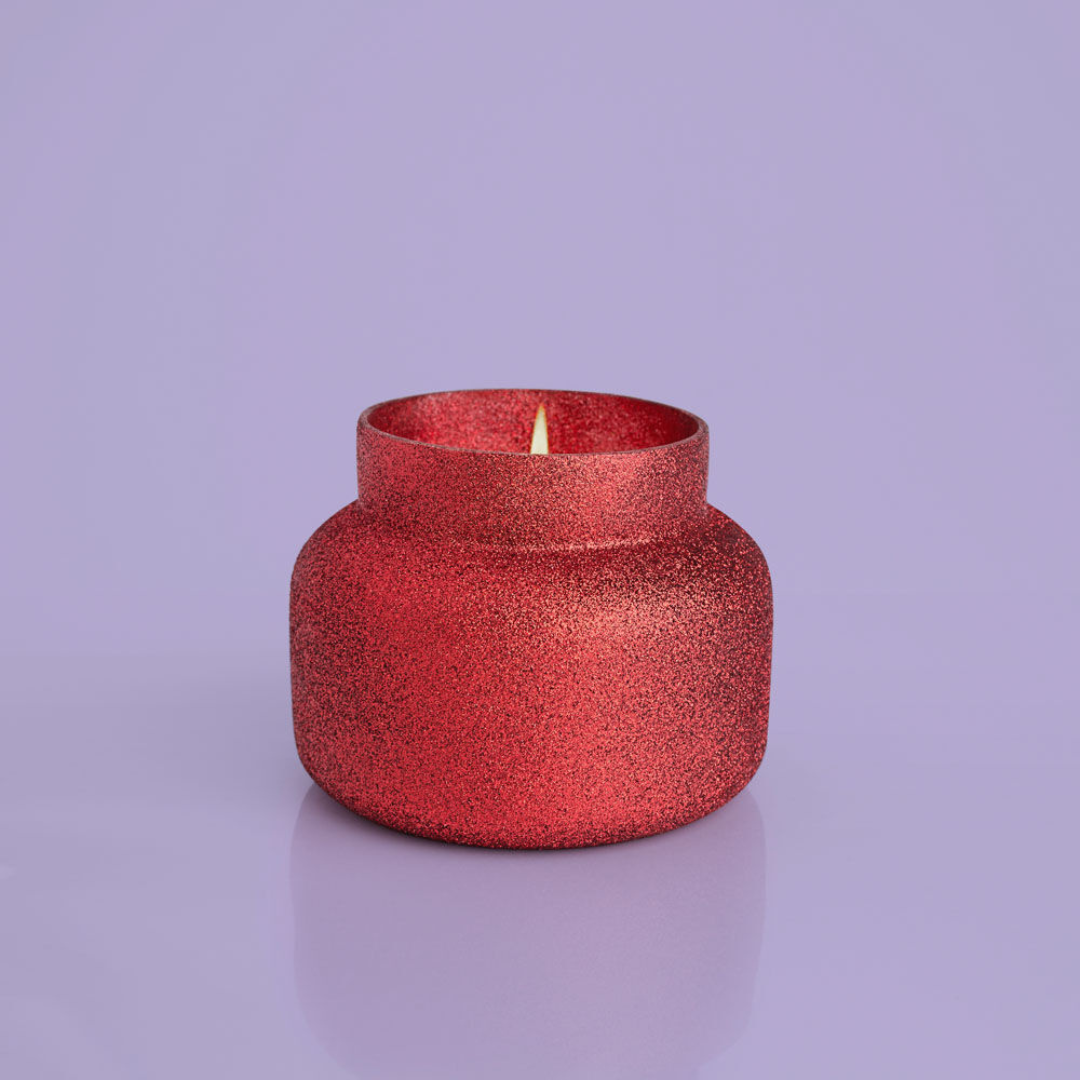 Capri Blue Red Glam Signature Jar - Volcano