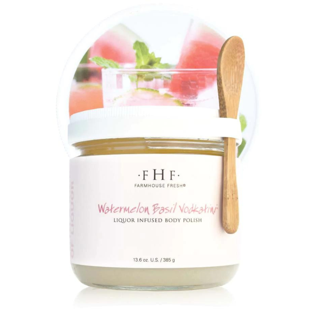 Farmhouse Fresh Watermelon Basil Vodkatini Body Polish - The Cottage