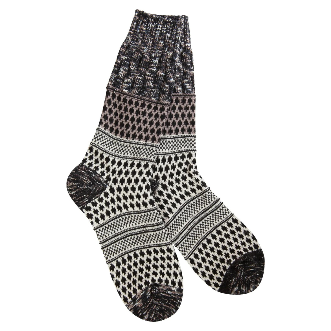 World's Softests Weekend Gallery Textured Crew Socks