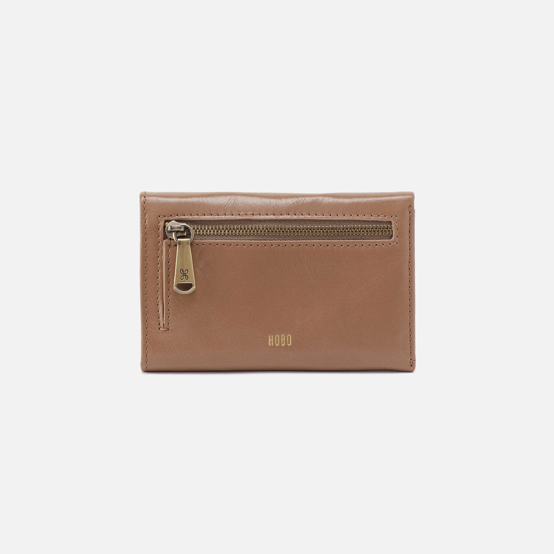 Hobo Jill Trifold Wallet - Cashmere