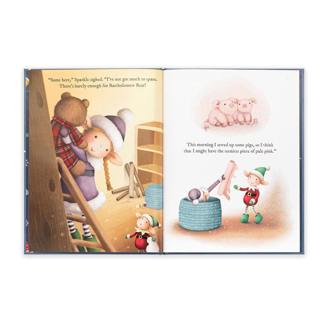 Jellycat Eldo Elf and the Patchwork Bashful Bunny Book