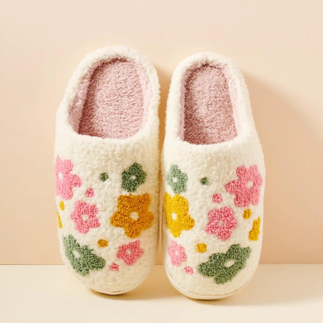 Lilla Haven Multi Floral Home Slippers