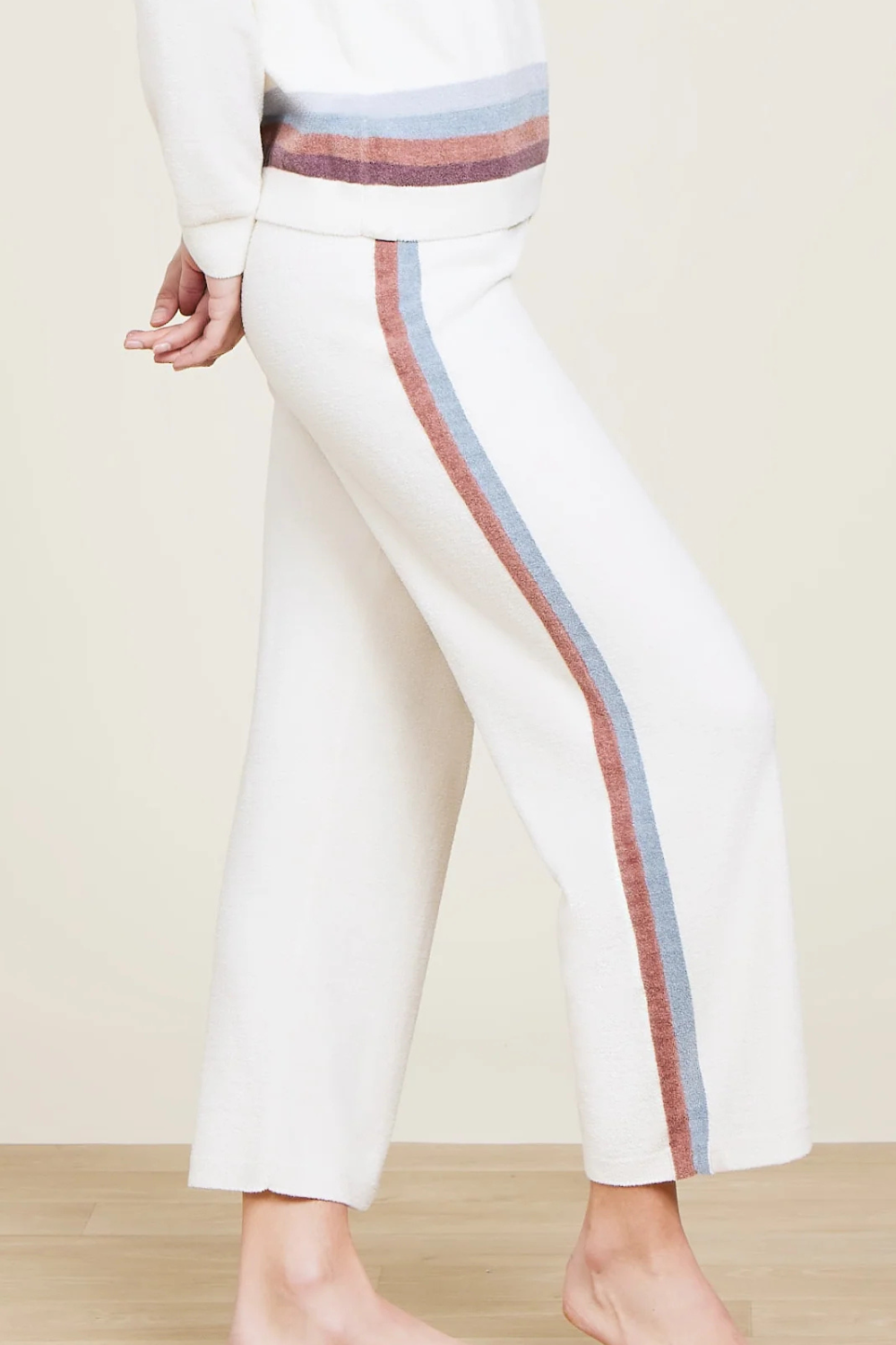 Barefoot Dreams CCUL Multi Stripe Wide Leg Pant