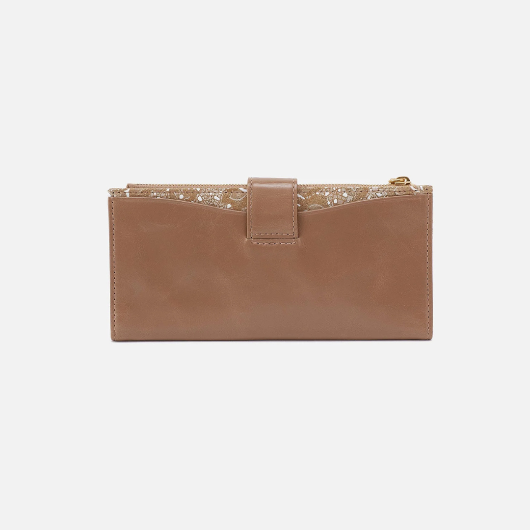 Hobo Max Continental Wallet - Cashmere