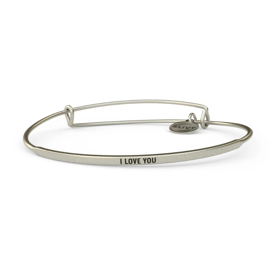 &Livy 'I Love You' Posy Bracelet - The Cottage