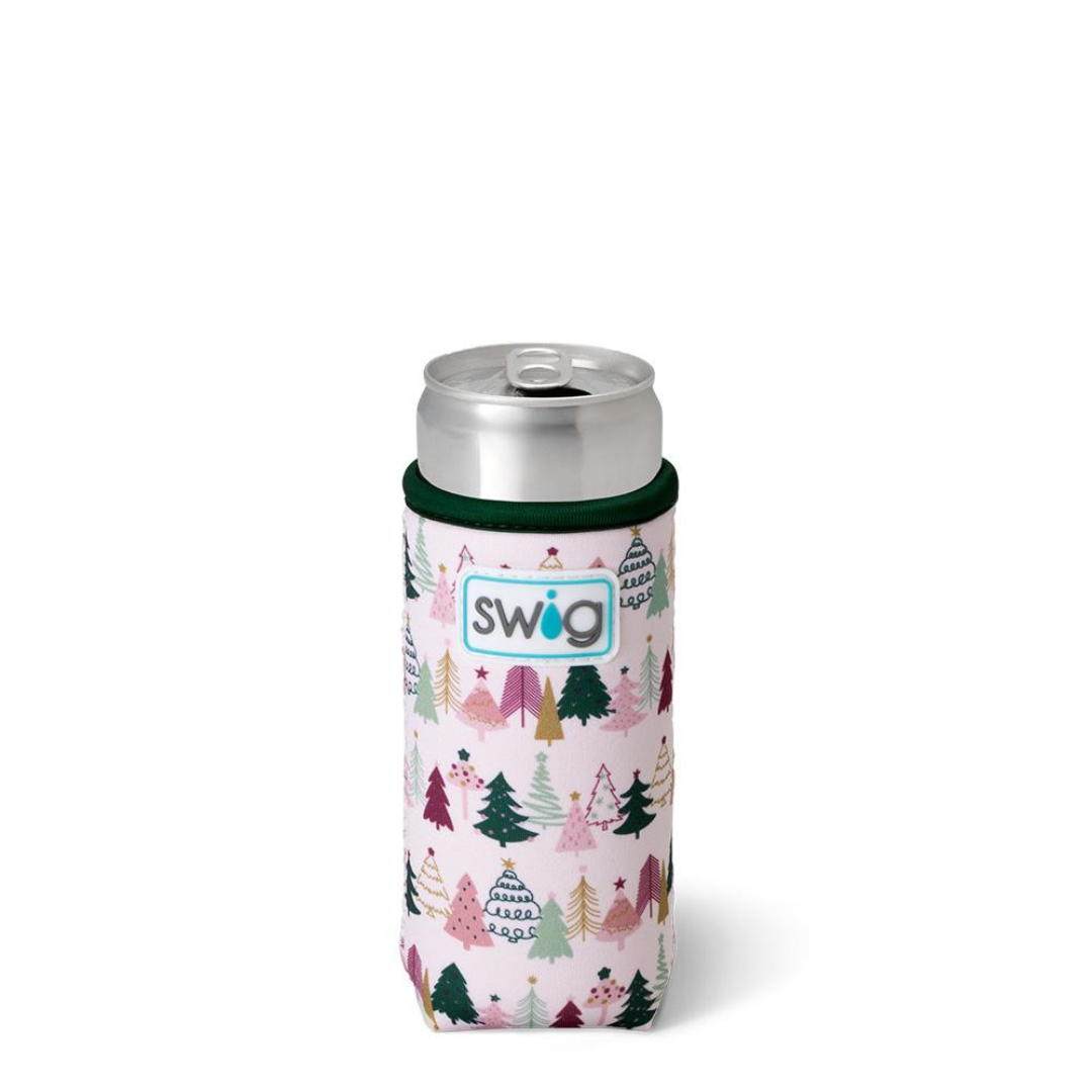 Swig Slim Can Coolie - Holiday Patterns