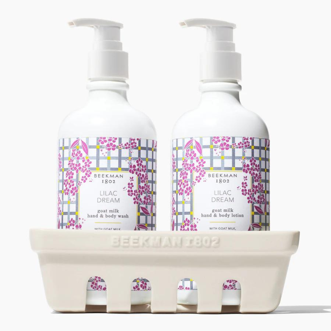 Beekman 1802 Lilac Dream Hand Care Caddy - The Cottage