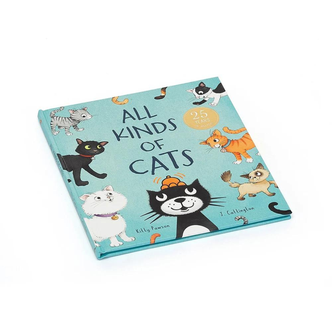 Jellycat All Kinds of Cats Book - The Cottage