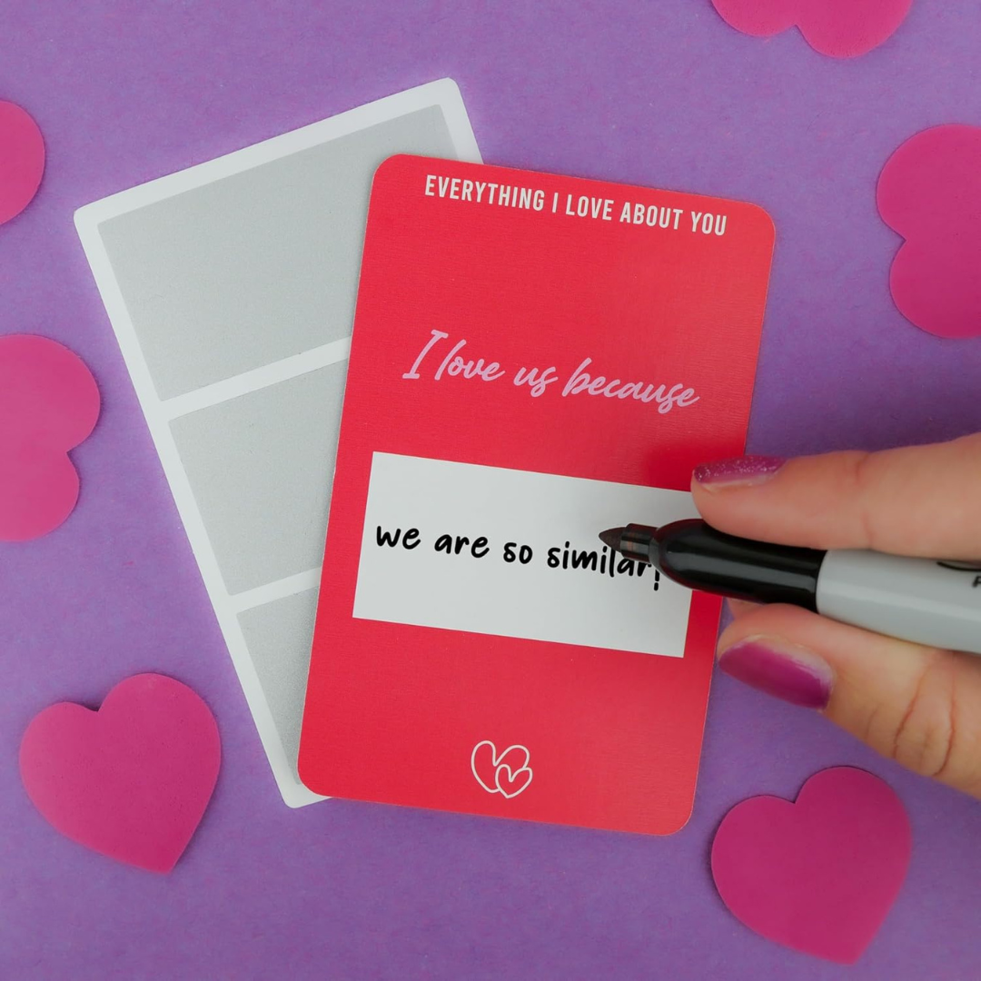 Gift Republic Everything I Love About You -  DIY Scratch Cards