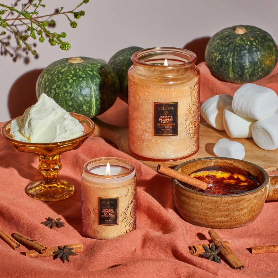 Voluspa Large Jar Candle - Spiced Pumpkin