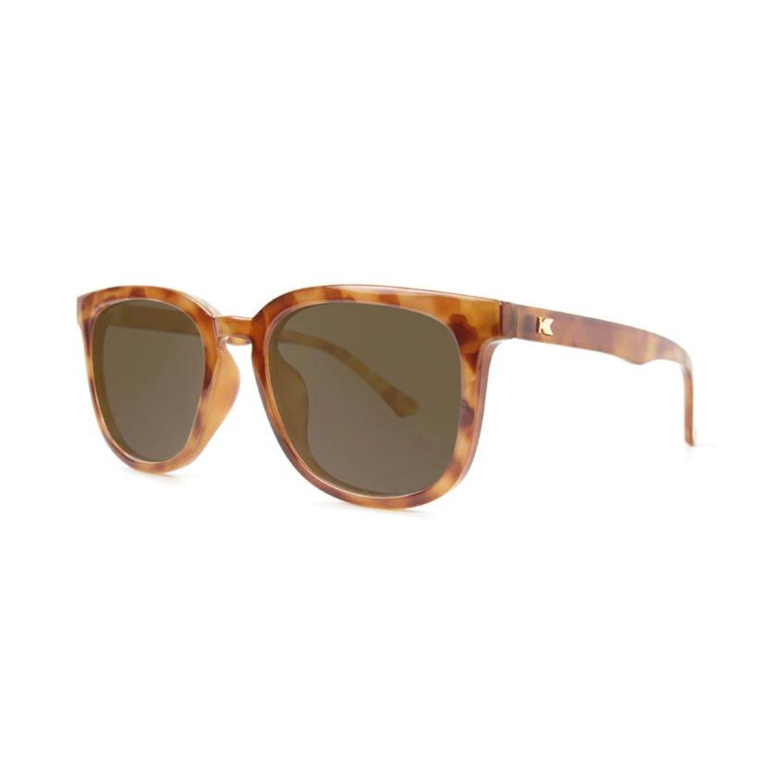 Knockaround Paso Robles Sunglasses - Glossy Blonde Tortoise/Amber