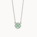 Spartina Sea La Vie Blessed Seafoam Clover Necklace - The Cottage