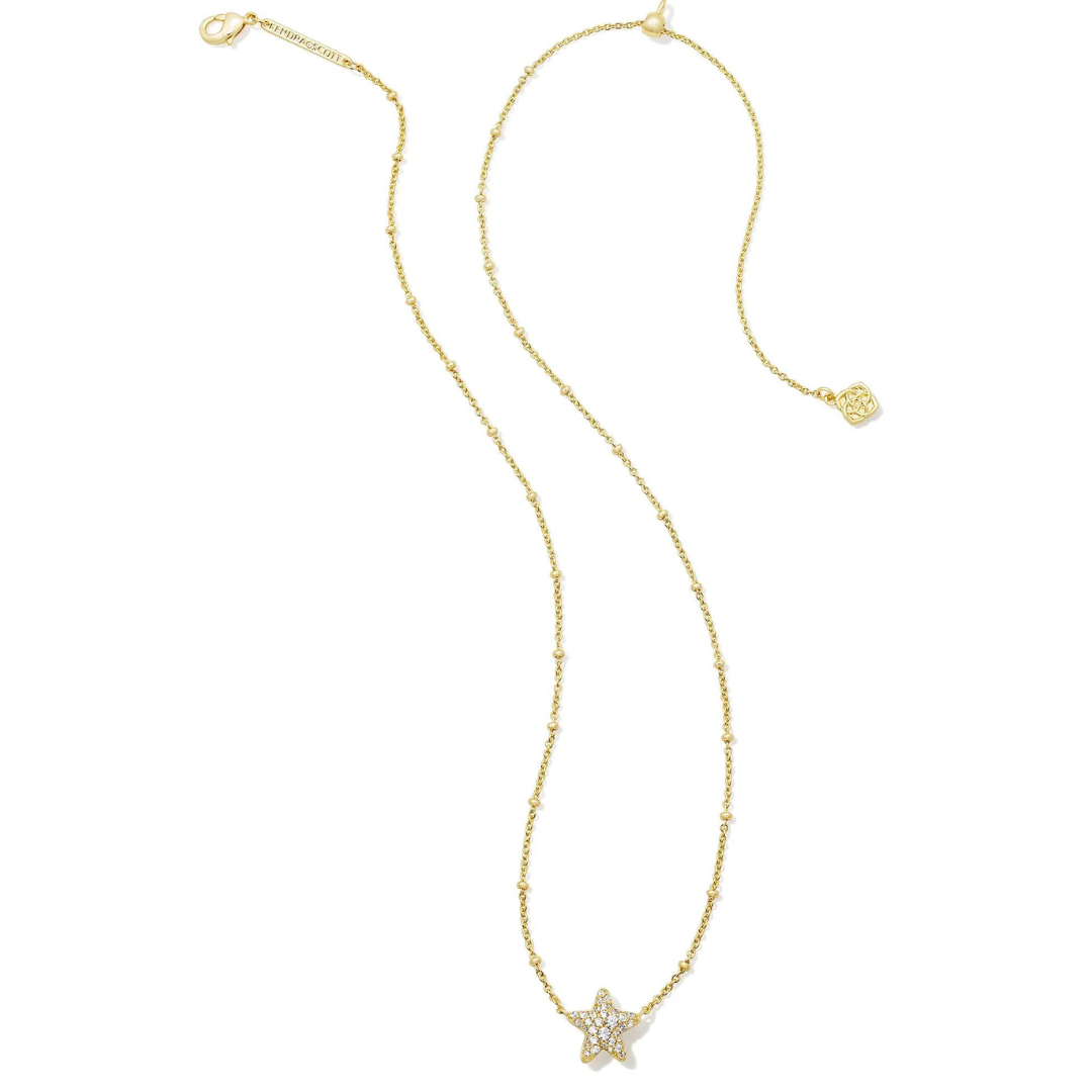 Kendra Scott Jae Pave Crystal Necklace