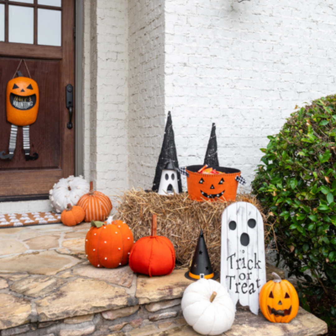 Mud Pie French Knot Pumpkin