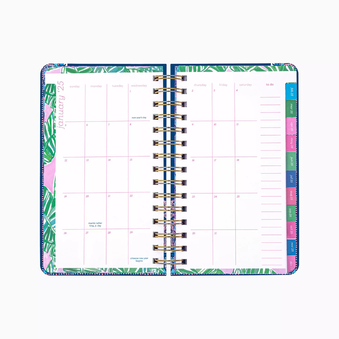 Lilly Pulitzer Medium 17 Month Agenda