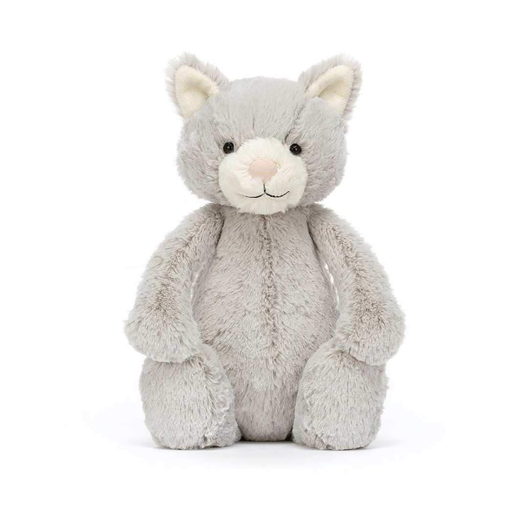 Jellycat Original Bashful Grey Kitty - The Cottage