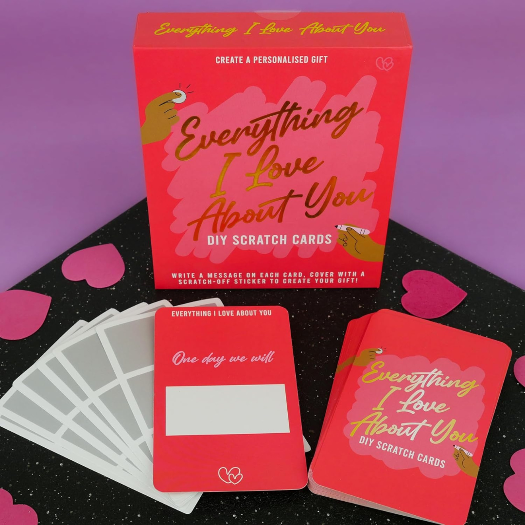 Gift Republic Everything I Love About You -  DIY Scratch Cards