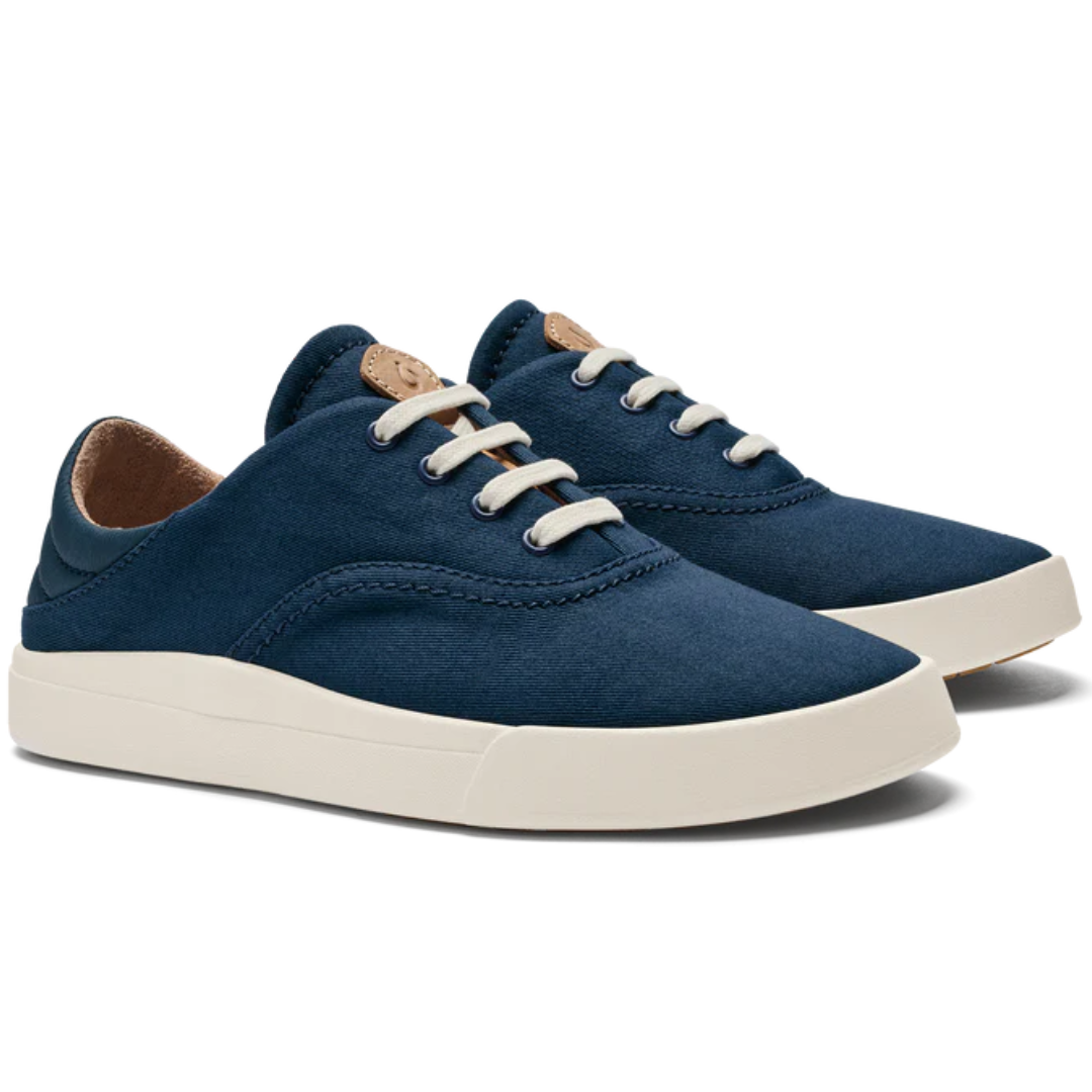 Olukai Kohu Canvas Sneakers - Navy - The Cottage