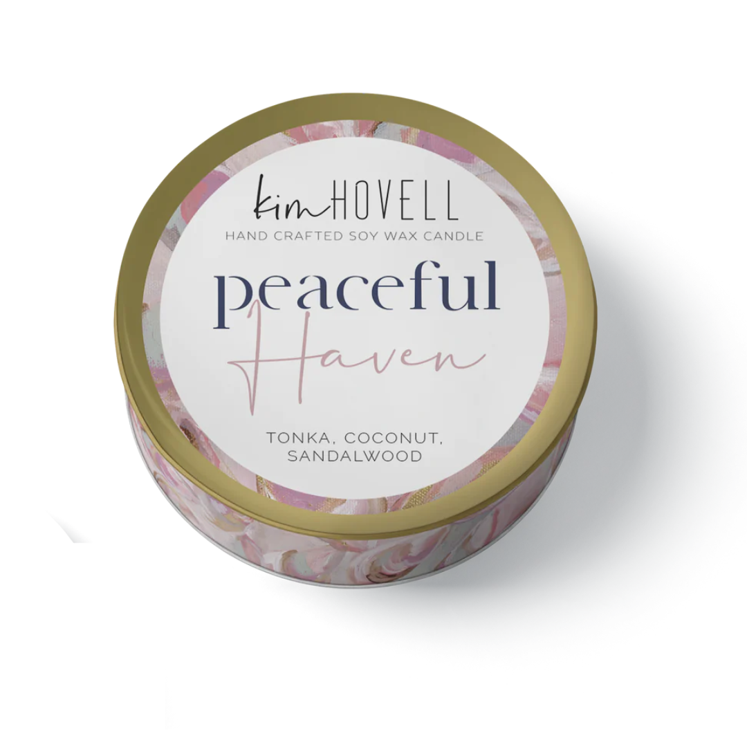 Kim Hovell Travel Tin Candle -  3oz