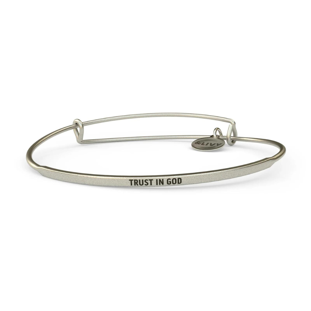 &Livy 'Trust In God' Posy Bracelet - The Cottage