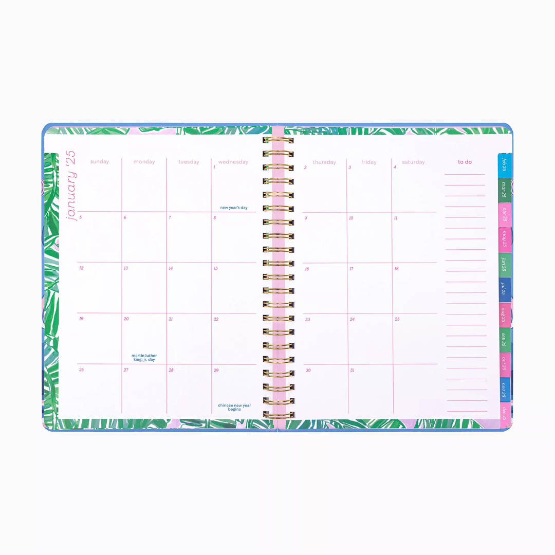 Lilly Pulitzer Jumbo 17 Month Agenda