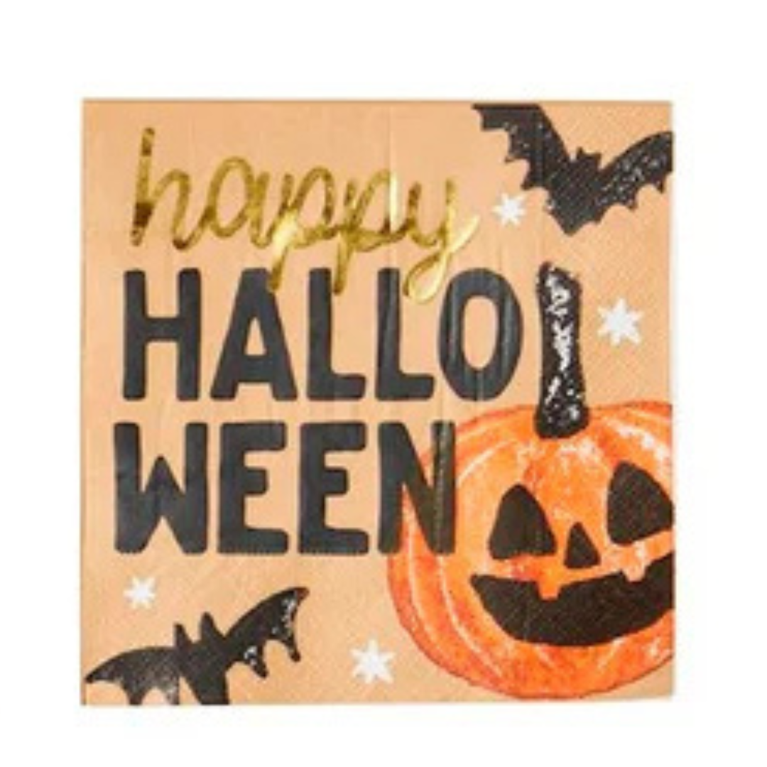 Mud Pie Halloween Paper Napkin