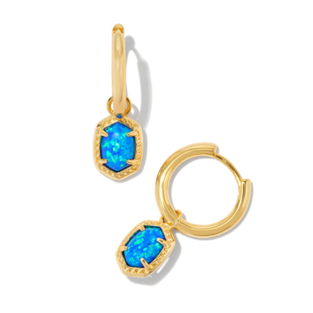 Kendra Scott Daphne Framed Huggie Earrings - Gold - The Cottage