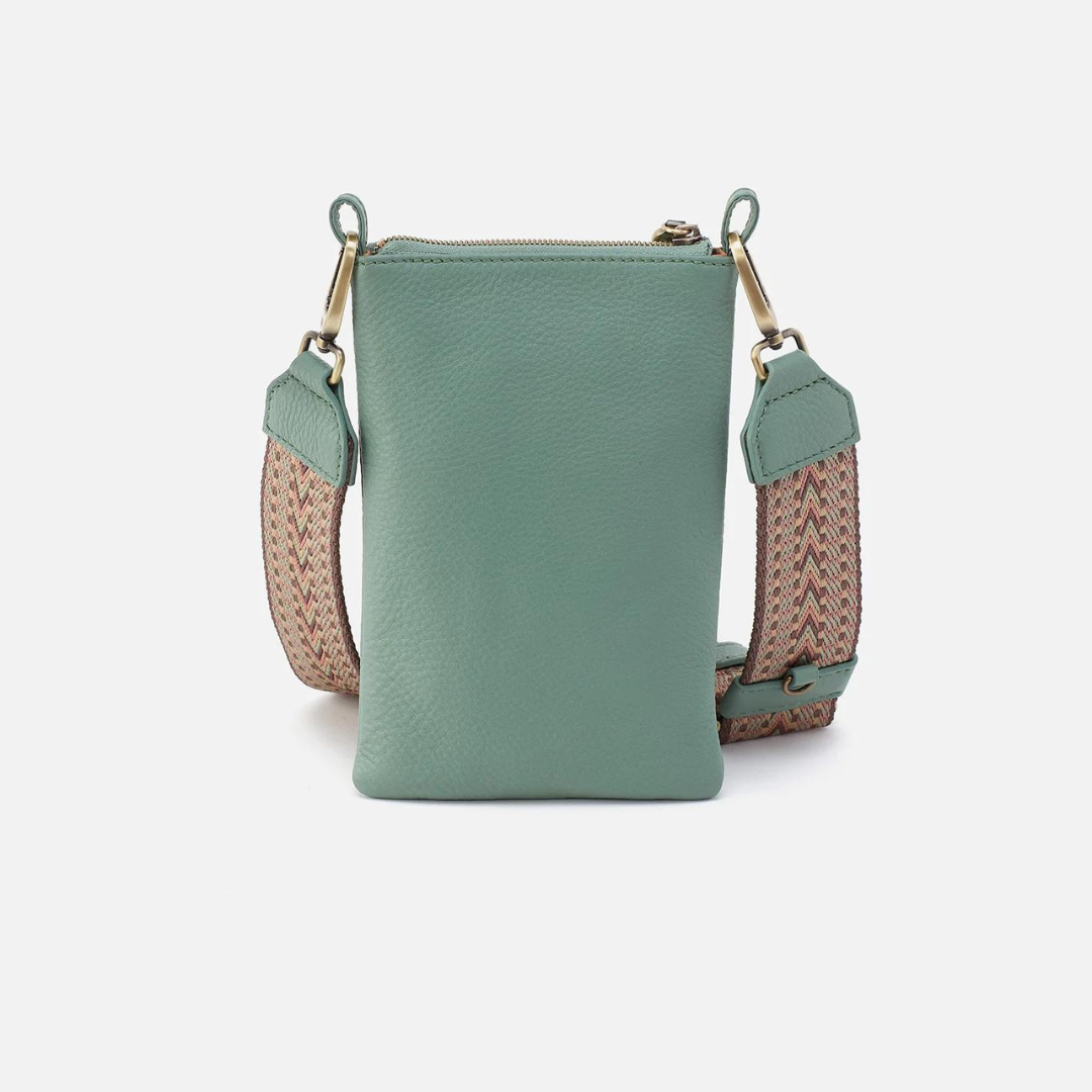 Hobo Cass Phone Crossbody Pebbled Leather - Ivy