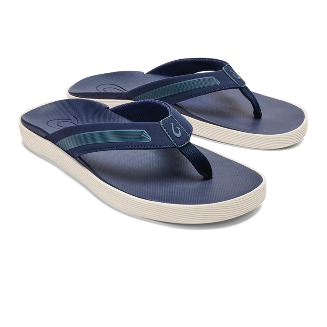 Olukai Leeward Flip Flops - Navy