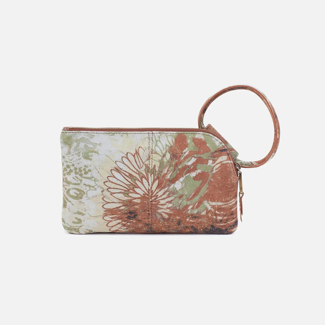 Hobo Sable Clutch Printed Leather - Coastal Canyon