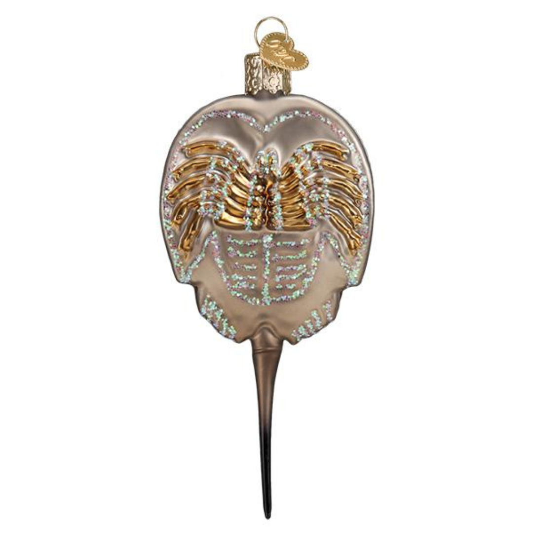 Old World Christmas Horseshoe Crab Ornament