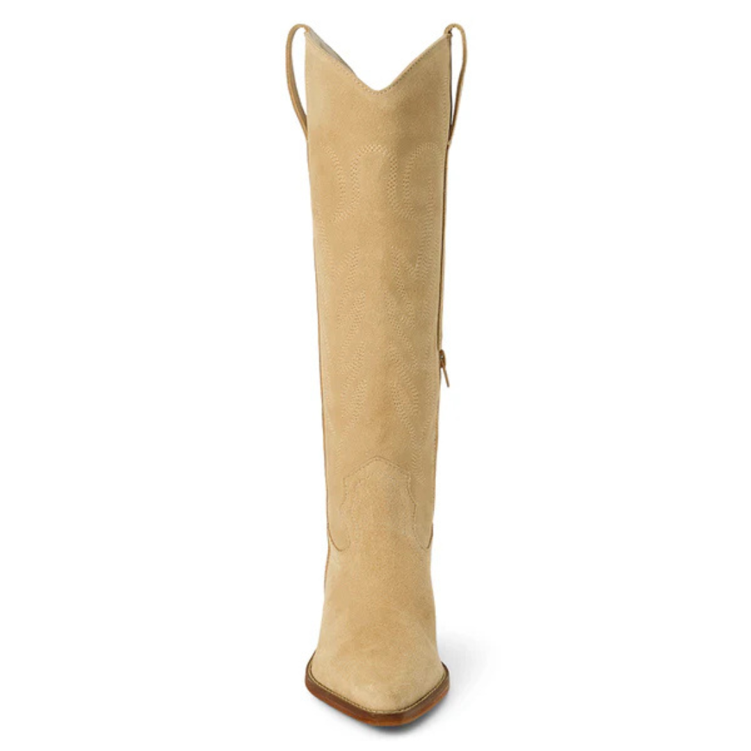 Matisse Agency Cowboy Boot - Cream