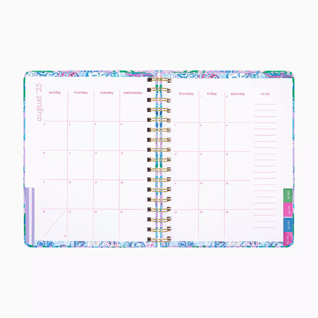 Lilly Pulitzer Large 17 Month Agenda